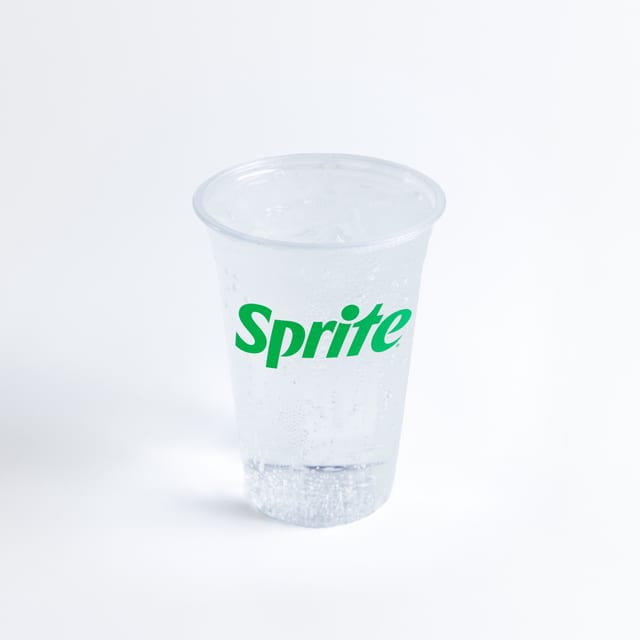Glass Bottle Sprite.