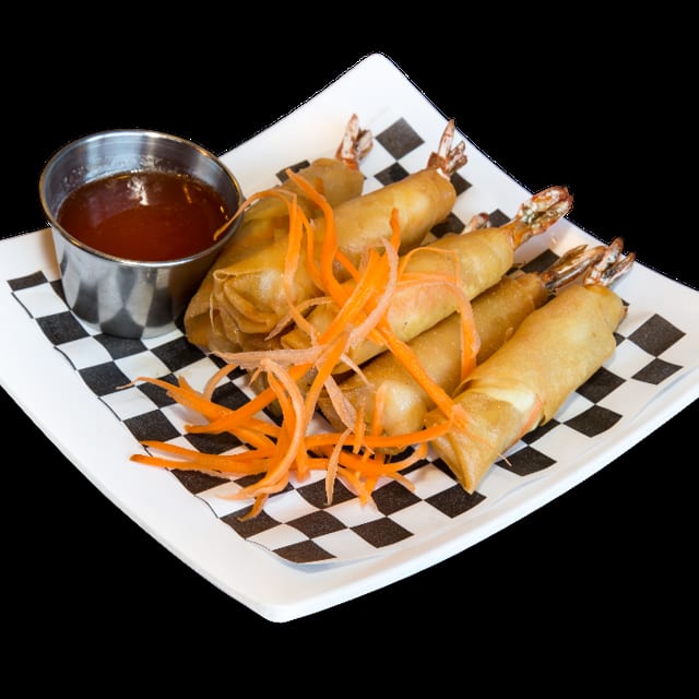 Shrimp Wrapped.