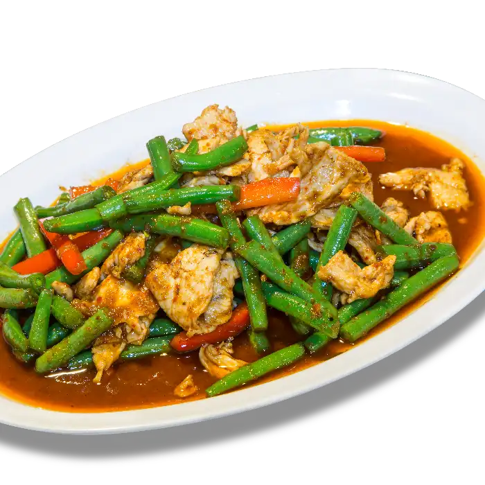 Pad Prik Khing 🌶️ (Stir Fried Green Bean in Chili Paste).