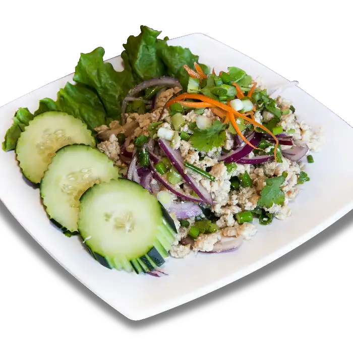 Laab (Spicy Meat Salad).