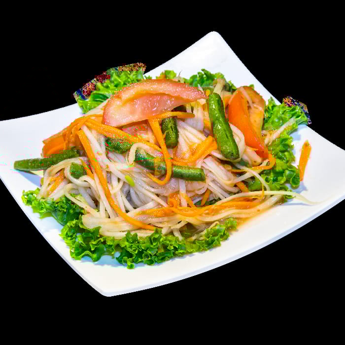 Som Tum & Sticky Rice (Papaya Salad).